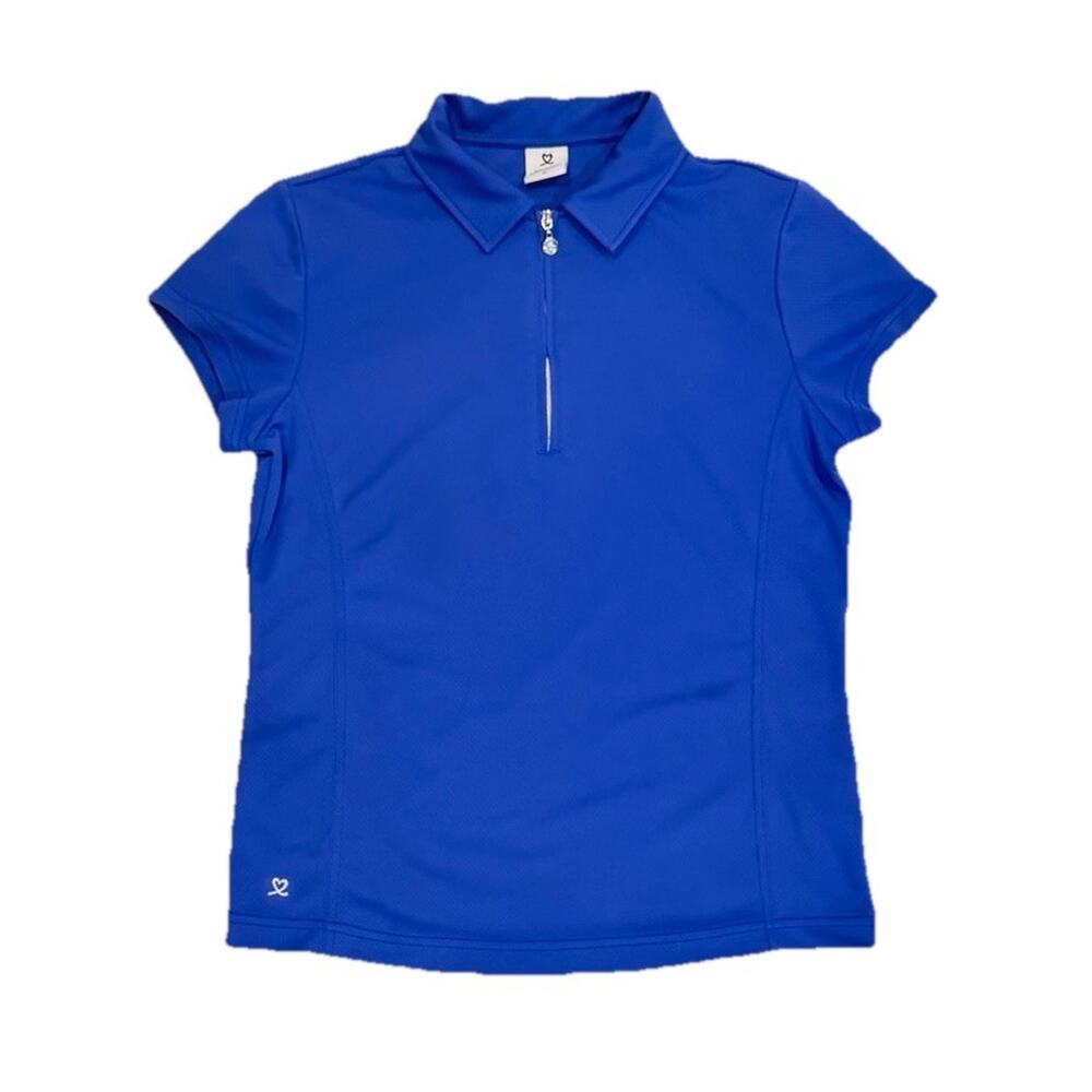 Daily Sports Women's Blue Polo Size Medium